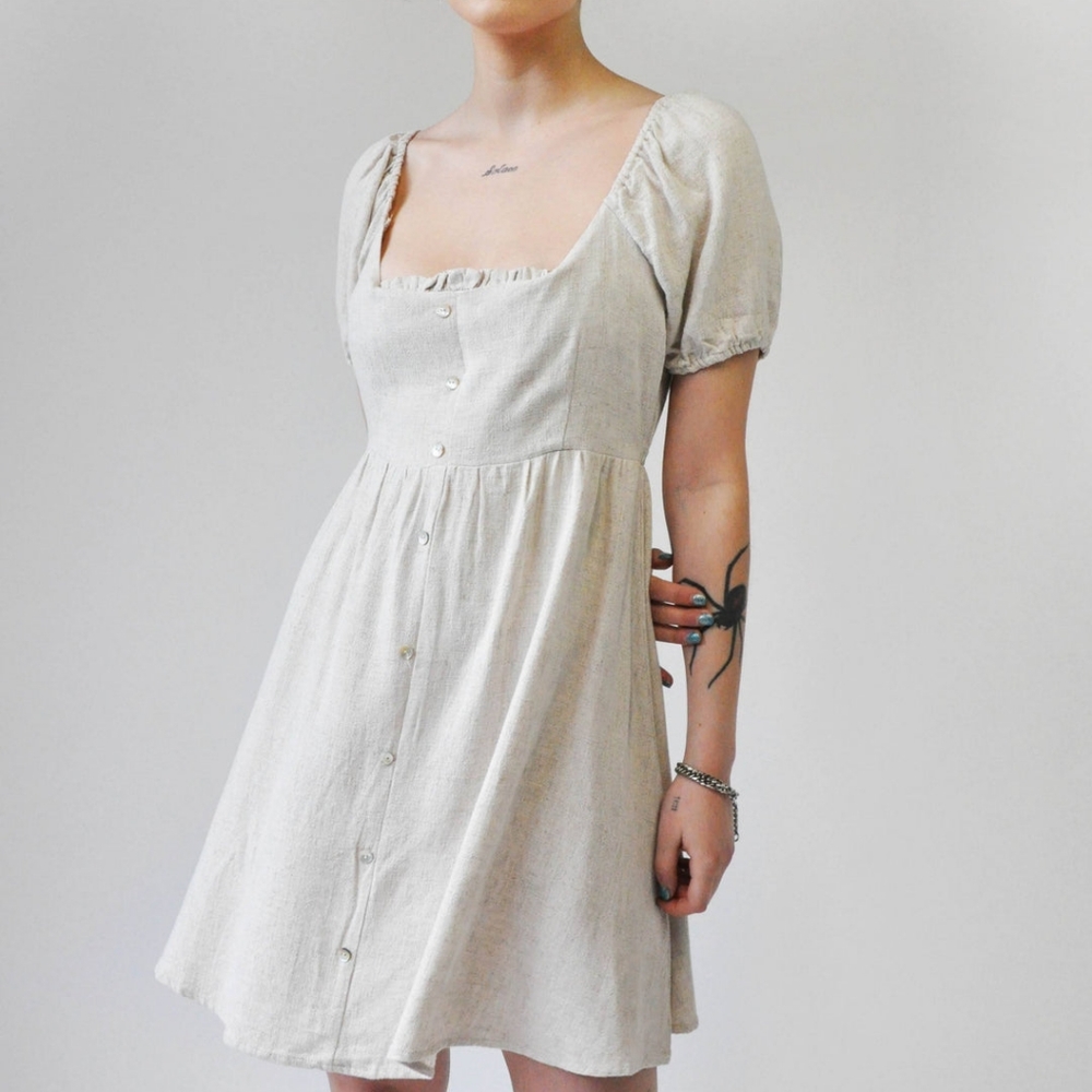 Noctex Antonella Linen Dress
